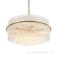 Luxury Crystal Chandelier Modern Glass Hanging Lamp